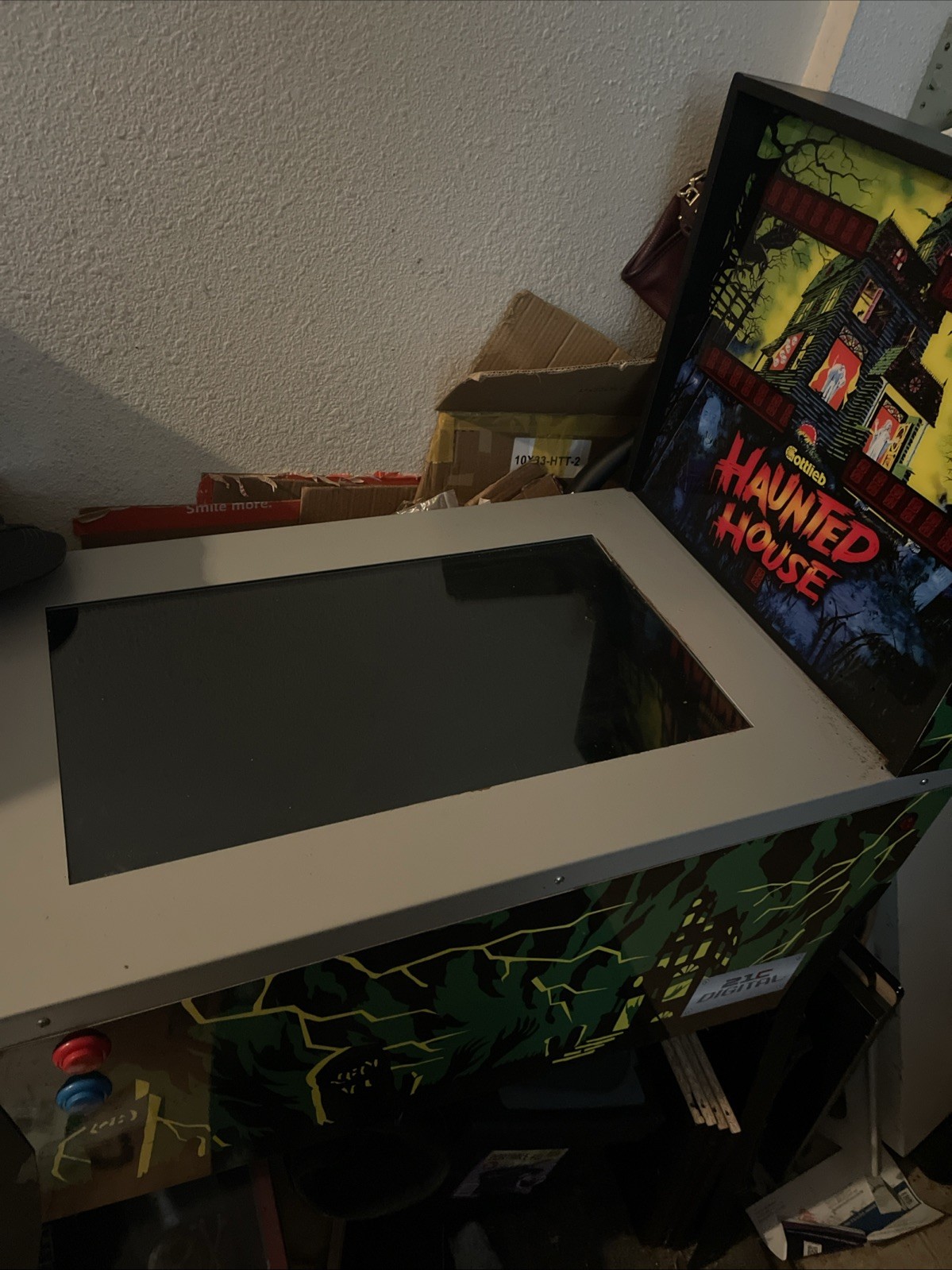 Toyshock Haunted House Pinball Machine Hard  To Find