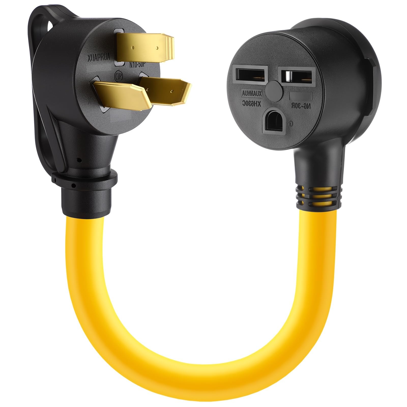3 Prong to 3 Prong Dryer Adapter Compatible with Nema 10-50p to 6-30r 240v 50