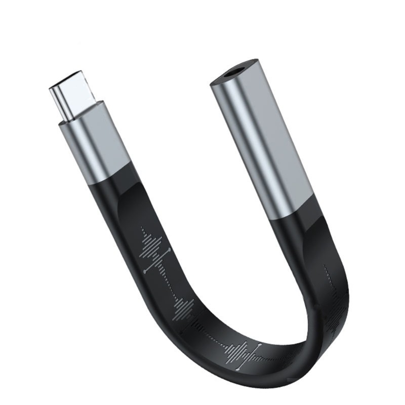 Multiple Device Type C Earphone Adapter Aluminum USB C to 3.5mm Adapter 138mm