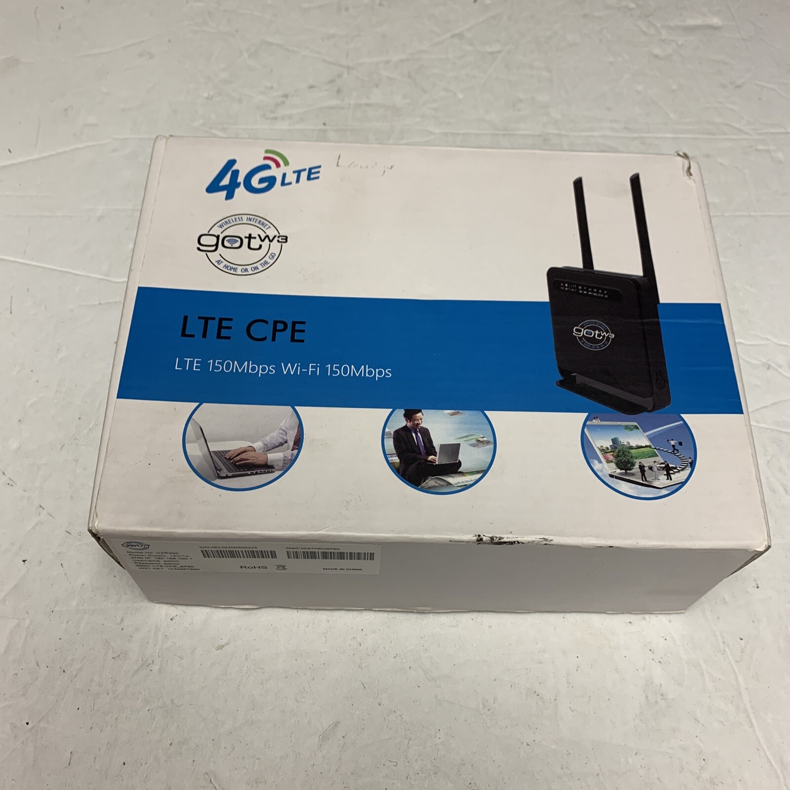 GotW3 C4R400 Router Modem LTE CPE AT&T T-MOBILE VERIZON