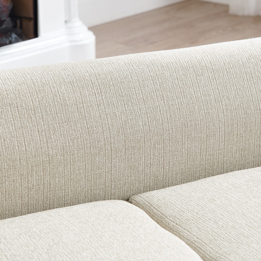 Pet sofa with backrest and armrests, modern rectangular pet sofa suitable for