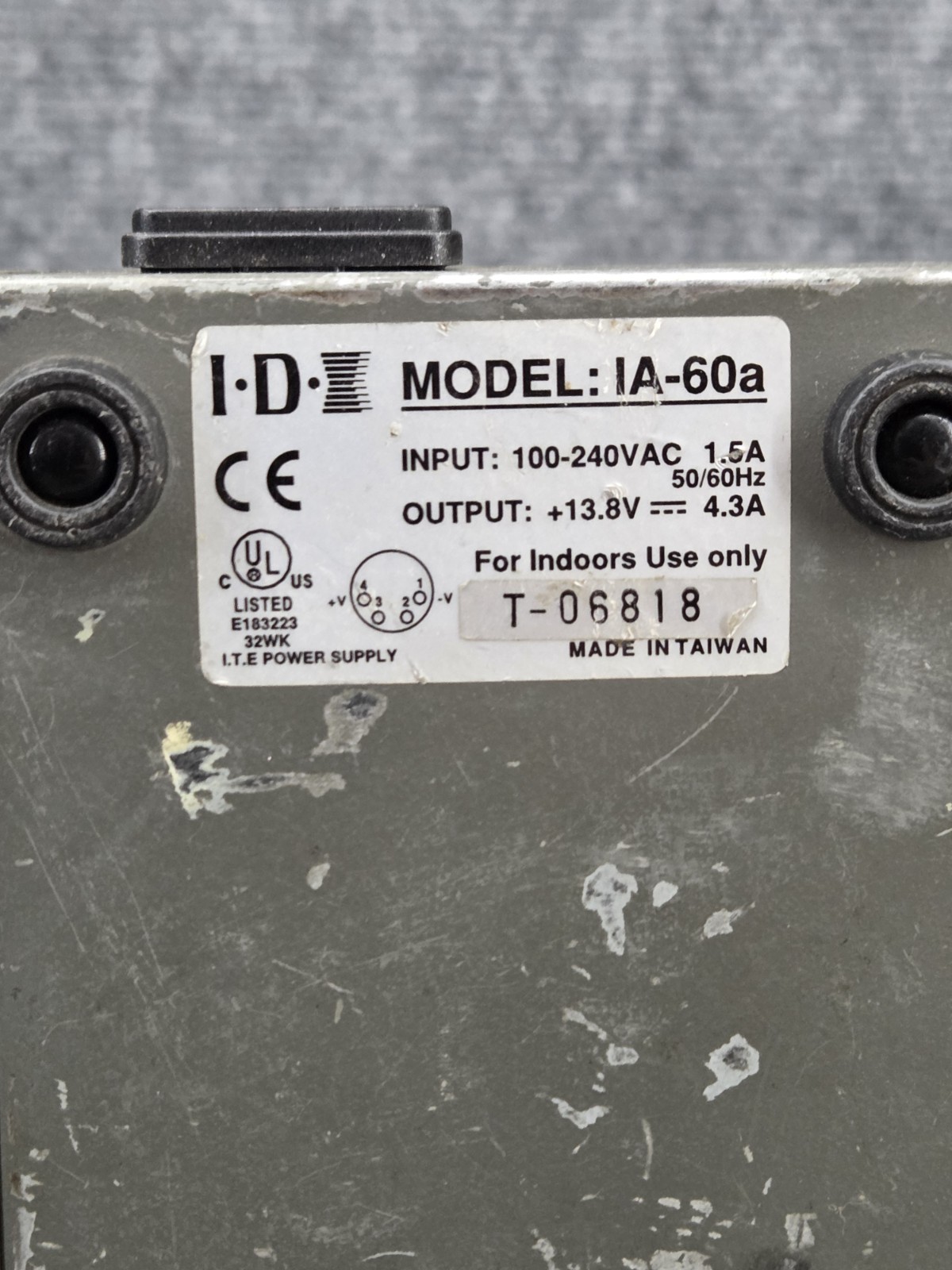 IDX System Technology IA-60a Single-Channel DC Power Supply CG002A7