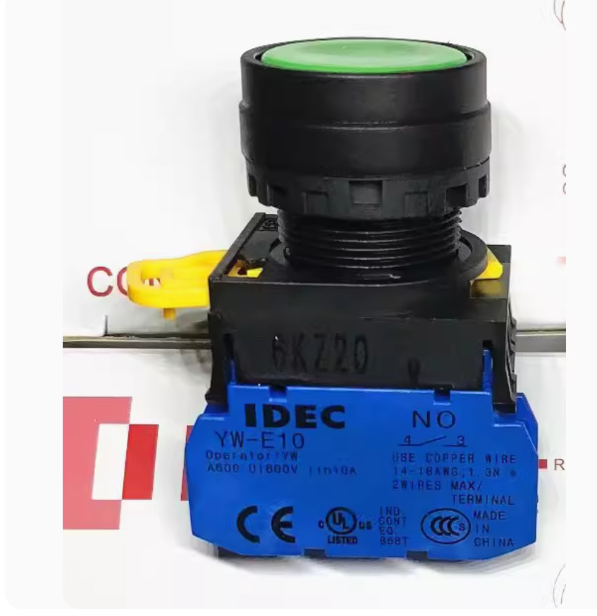 1PC New IDEC Push button switch YW1B-M1E02S 2NC blue #LL
