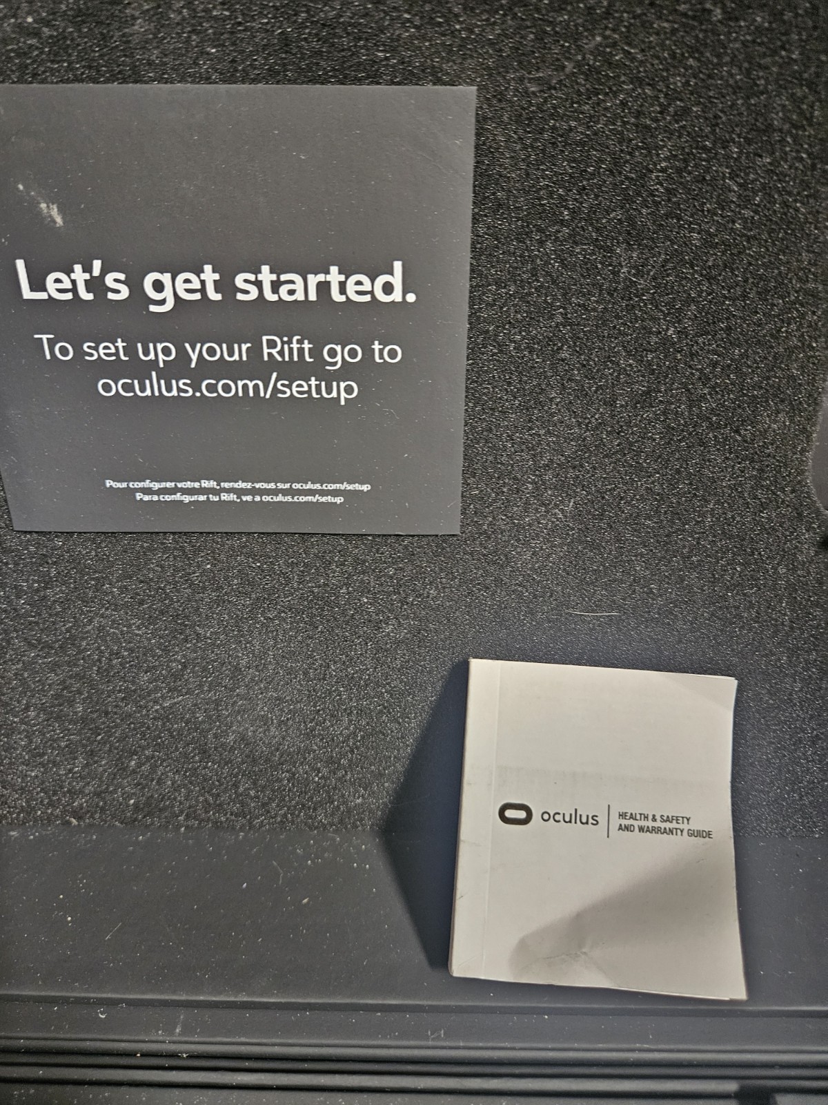 Oculus Rift CV1 VR Headset + Sensor No Controllers