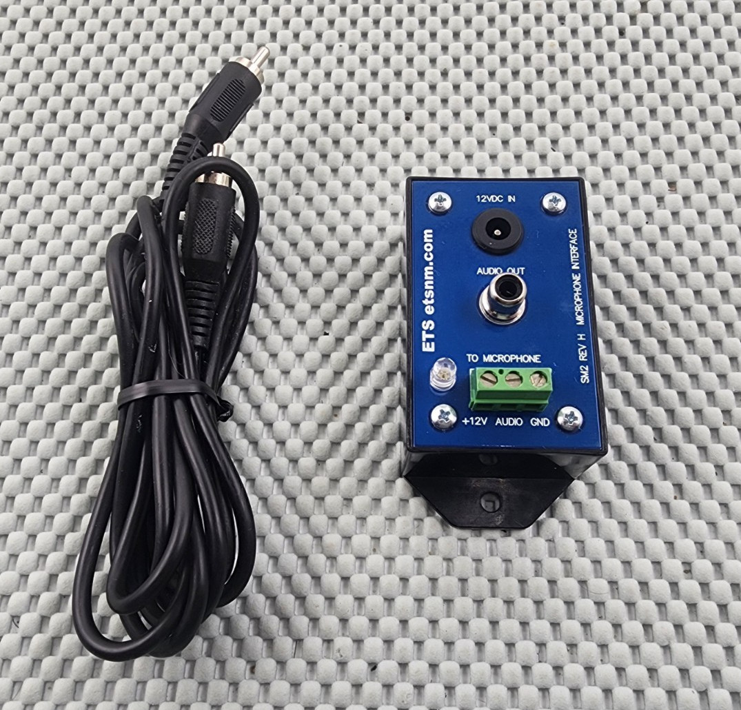 ETS SM2 Rev H Microphone Interface with Audio Cable