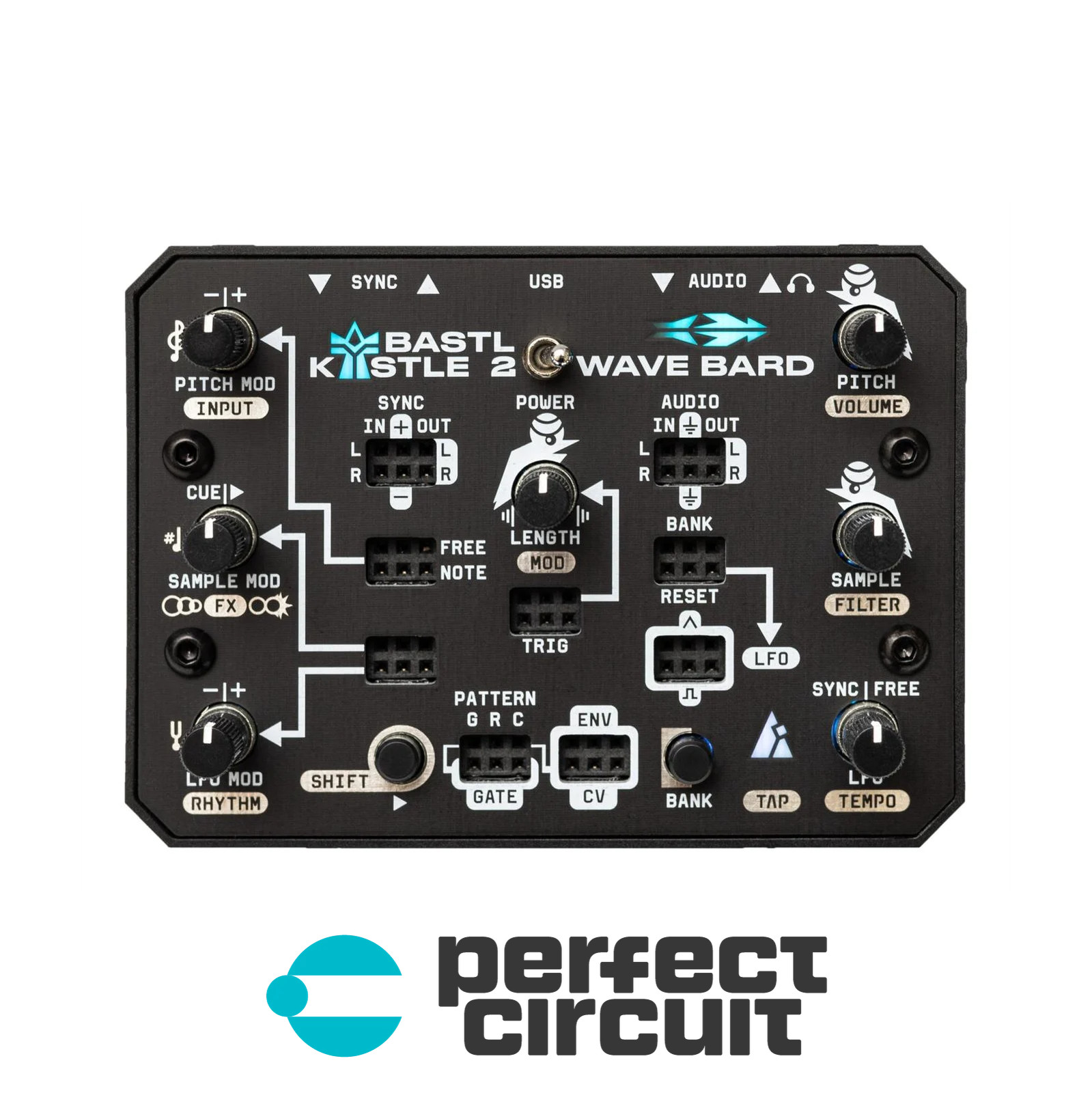 BASTL Instruments Kastle 2 Wave Bard Experimental SAMPLER NEW PERFECT CIRCUIT