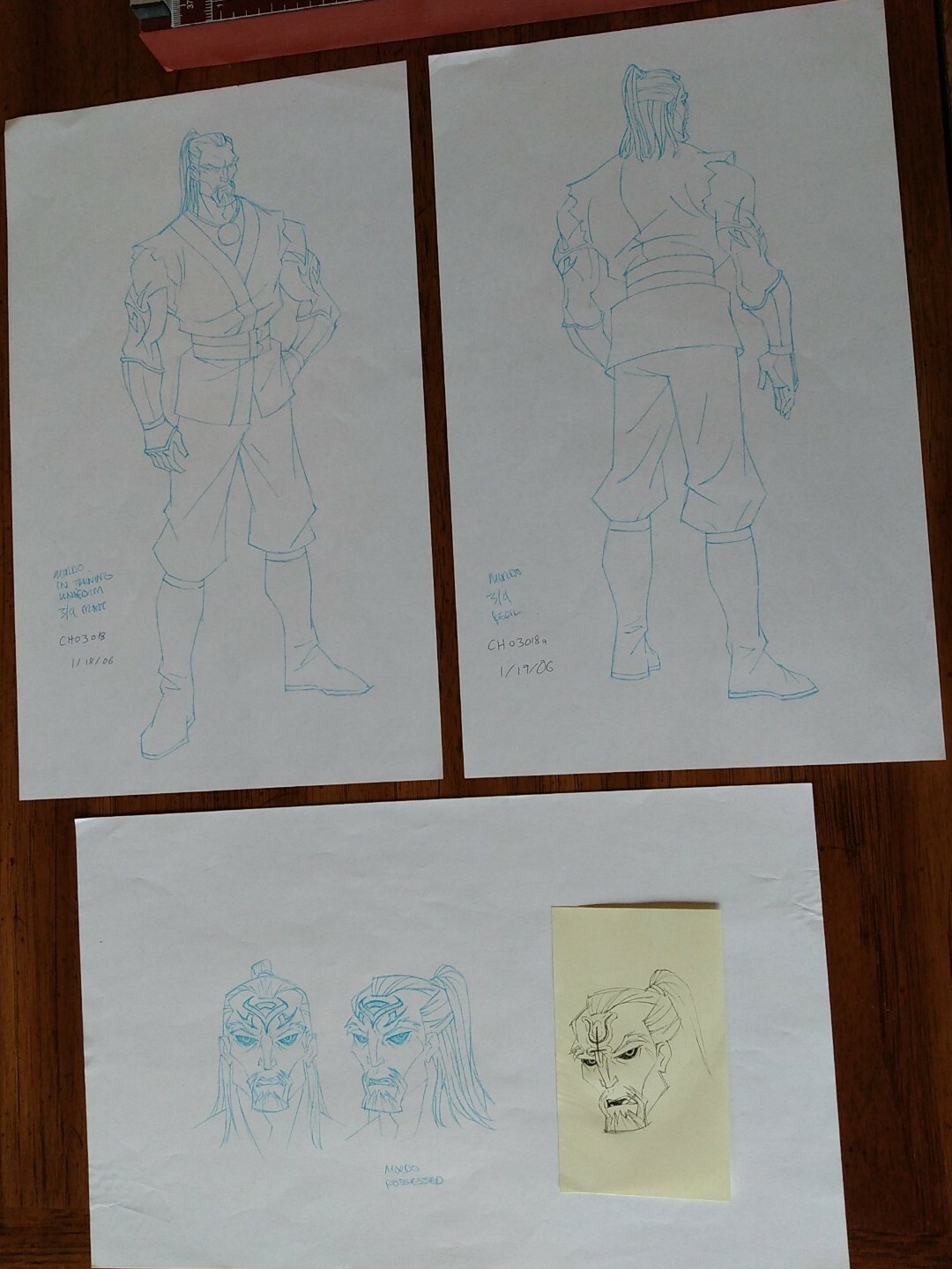 Marvel animation art MOVIE CONCEPT ART  Comics DOCTOR STRANGE DR. STRANGE MORDO
