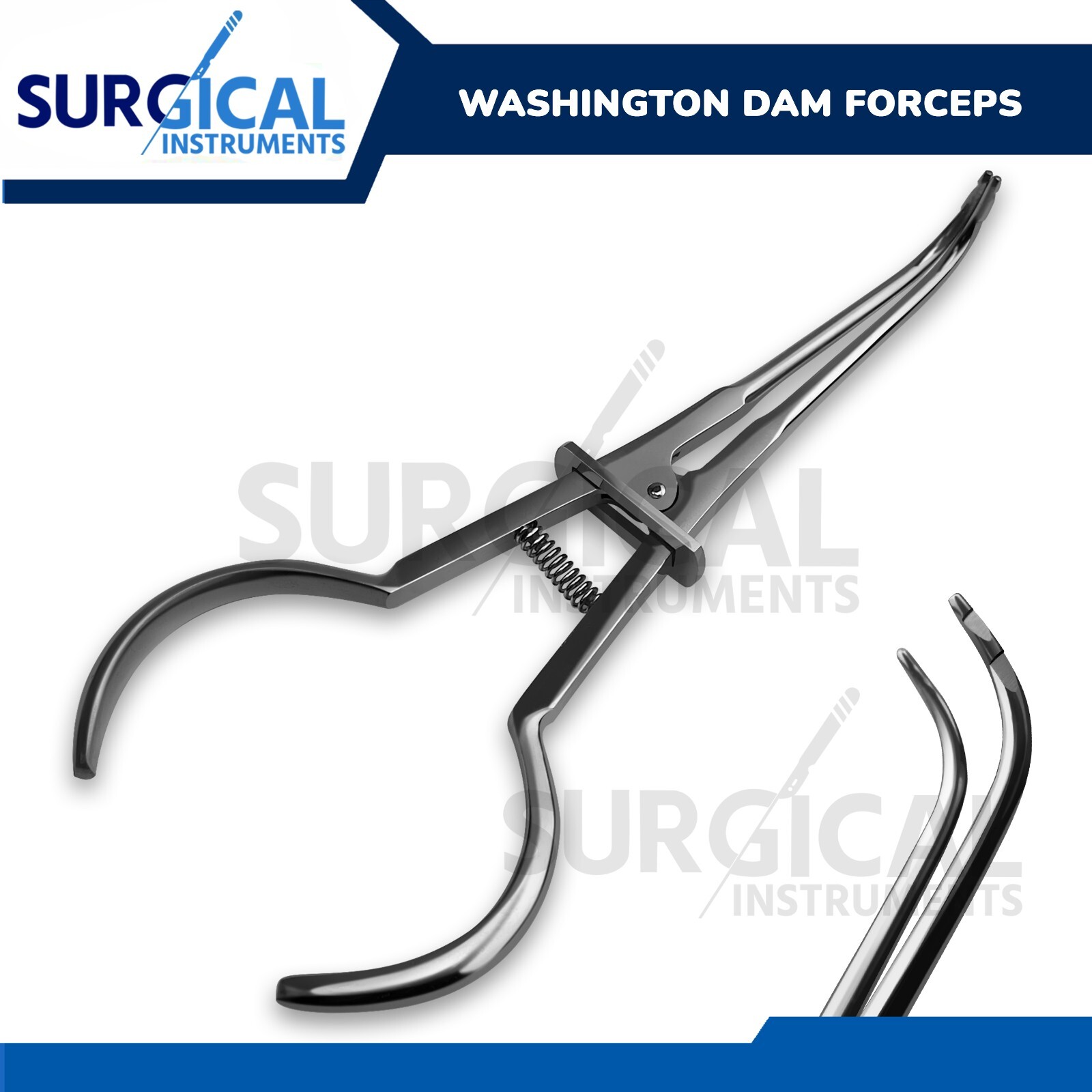 Rubber Dam Clamp Forceps - University of Washington Pattern German Grade