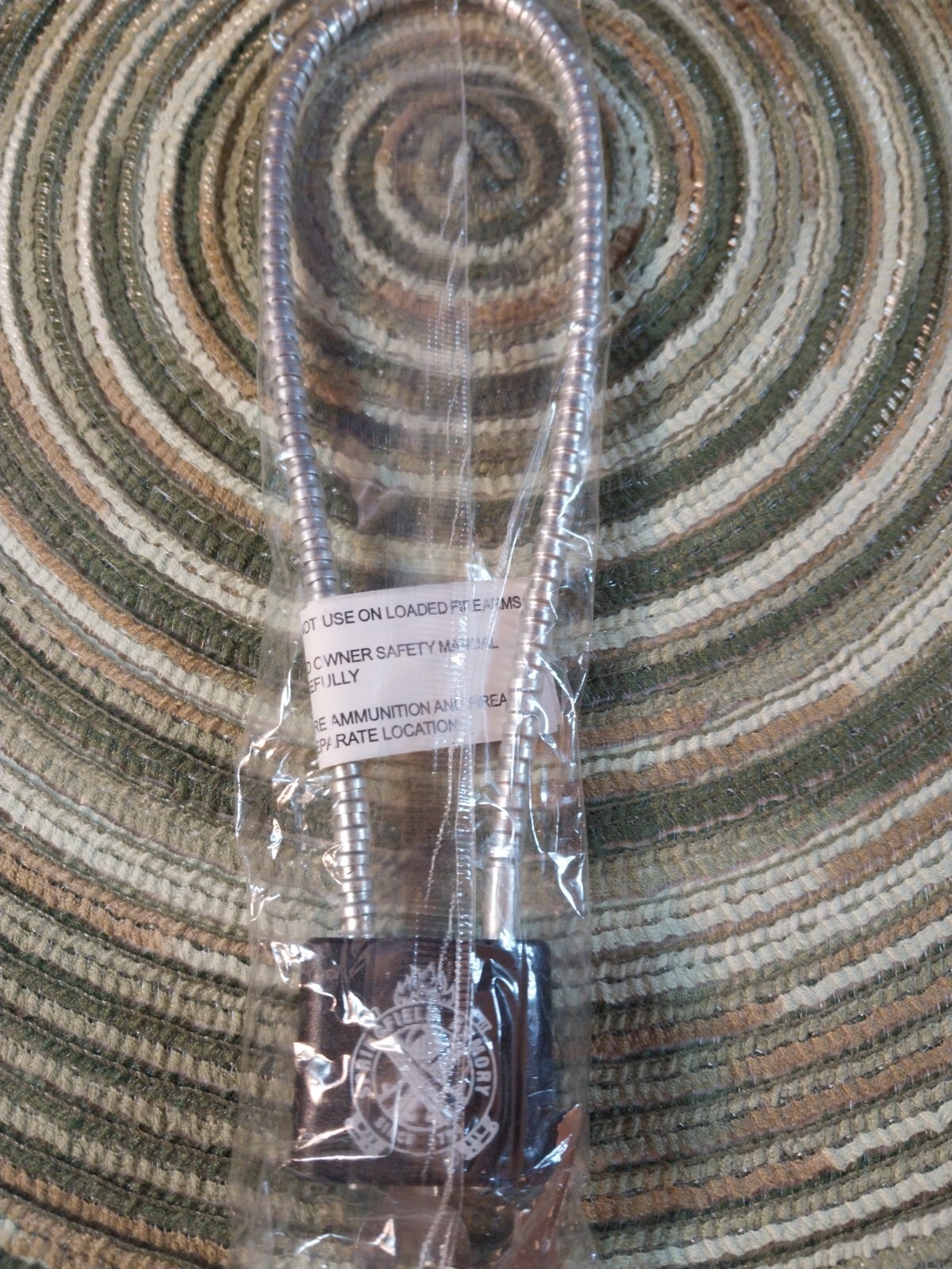 New Springfield Armory Gun Lock Cable Whit 2 Sets Of Keys