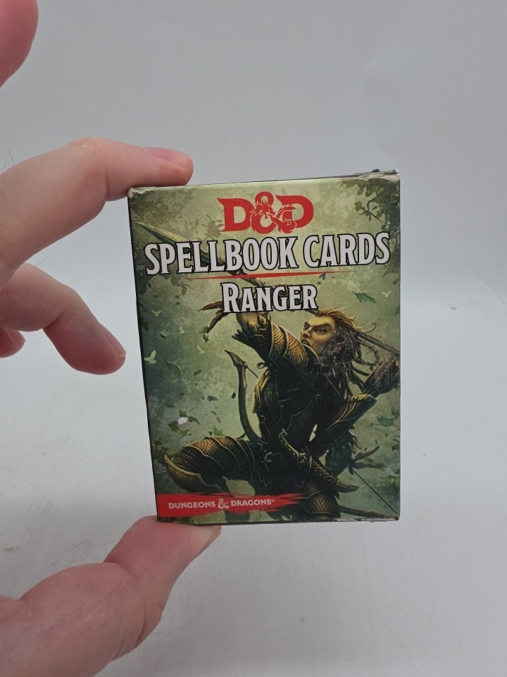 D & D Spellbook Cards Ranger 2014 GF9 73906  New Still Sealed Dungeon & Dragons