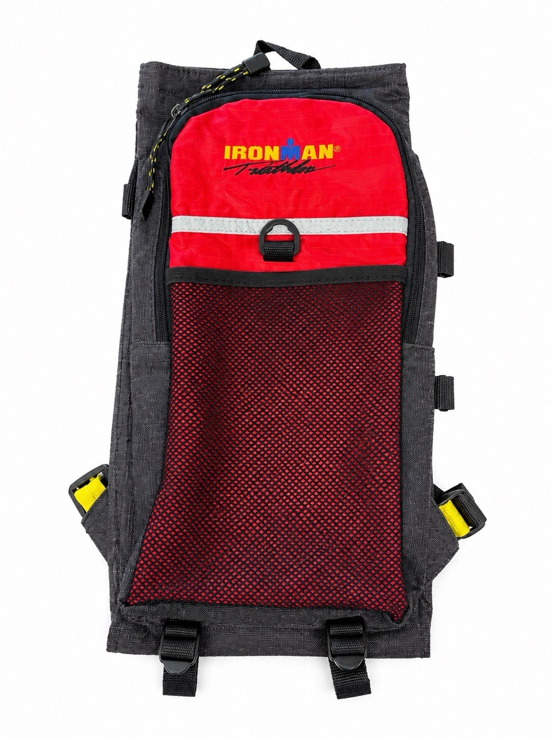 IRONMAN Triathlon Hydration Backpack Pack Red Black Cycling Running Hiking