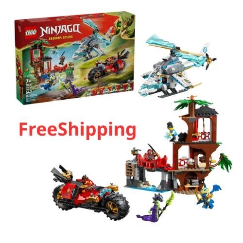 Lego 71857 NINJAGO Ninja Vehicle Tree House Battle Brand New Sealed