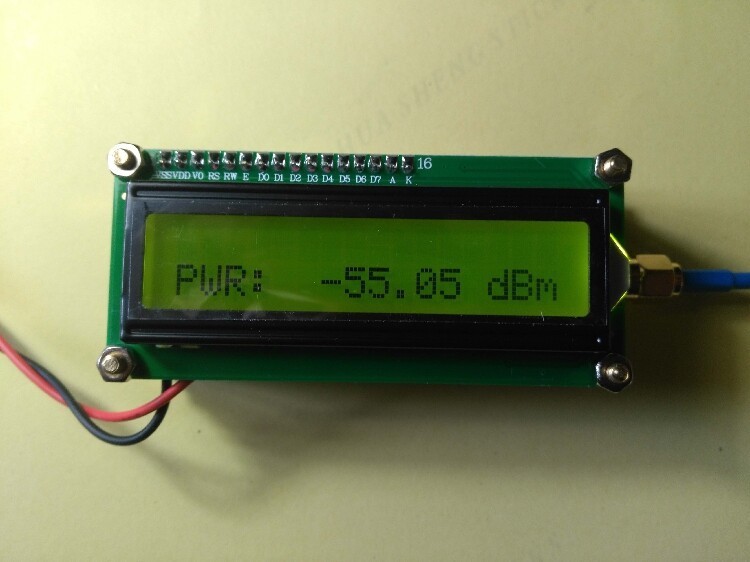 5KHz -2700MHz Simple RF Power Meter Digital LCD  Broadband Signal Detector