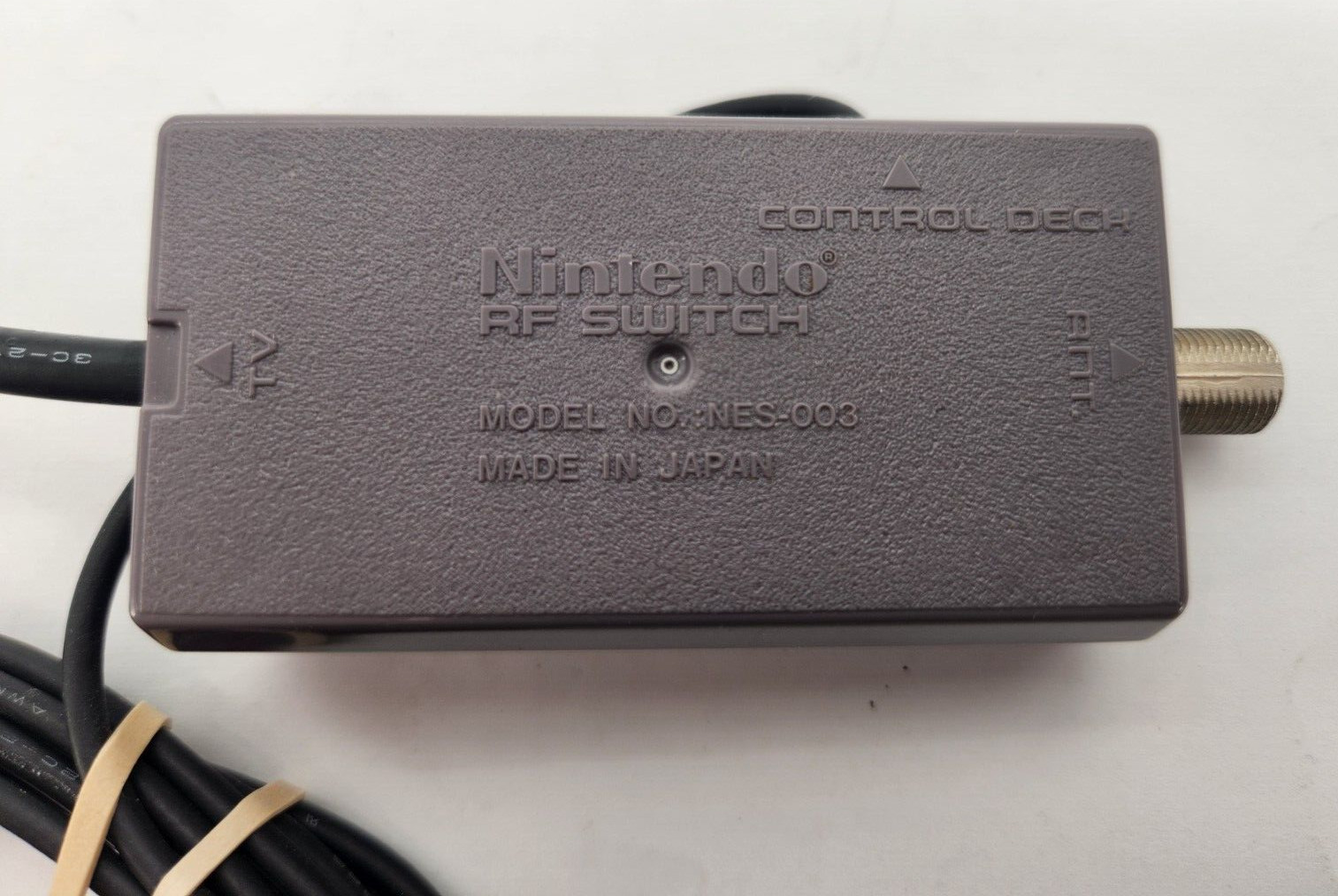 Nintendo NES RF Switch Adapter NES-003 Official OEM