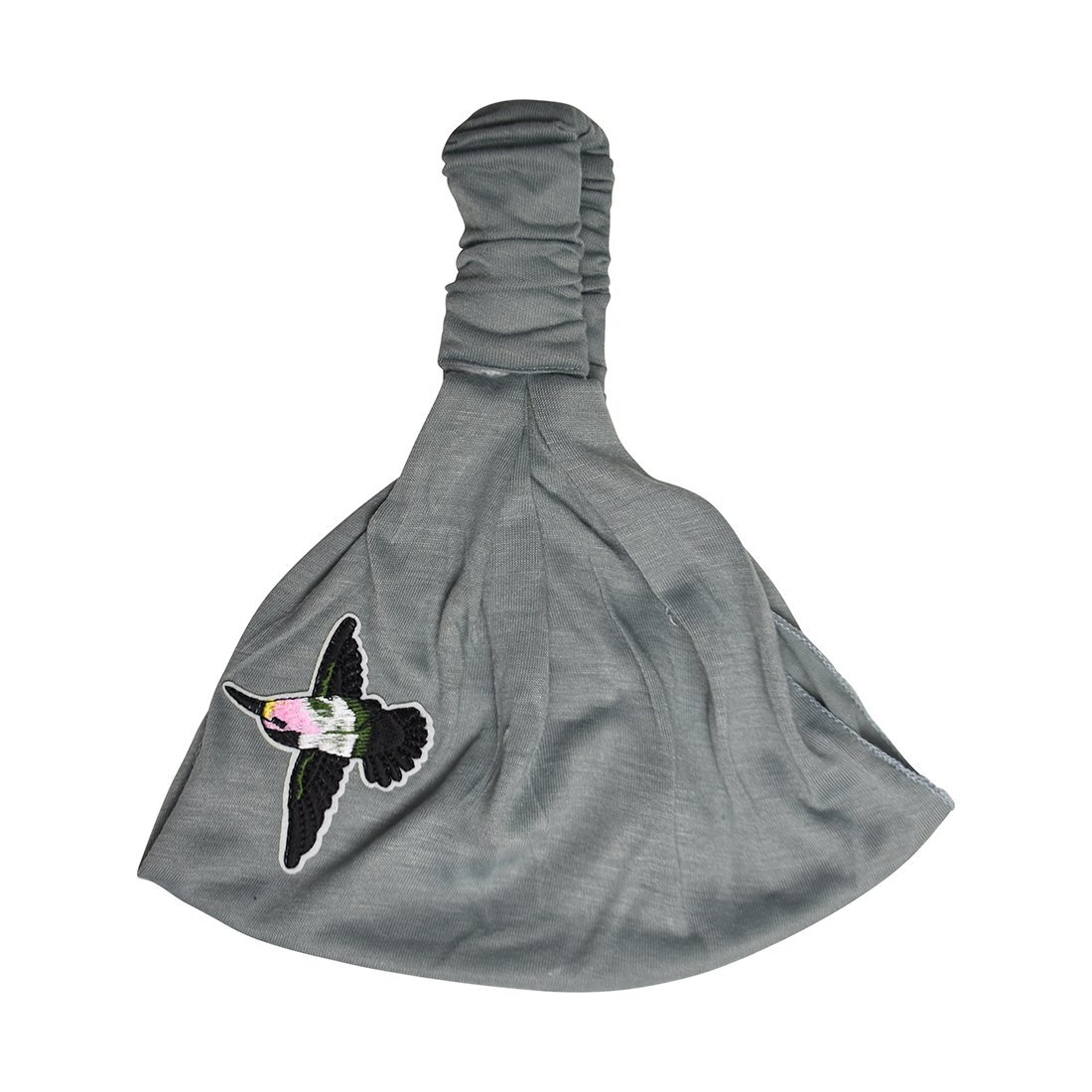 Landana Headscarves Women's Cotton Headwrap with Hummingbird Applique