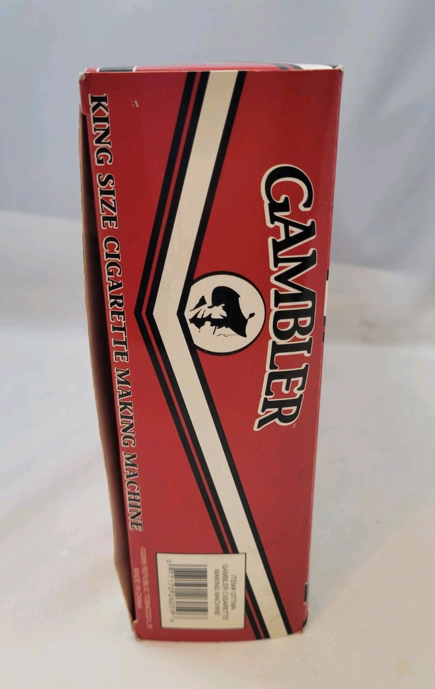 Gambler King Size Cigarette Making Machine Preowned in Box