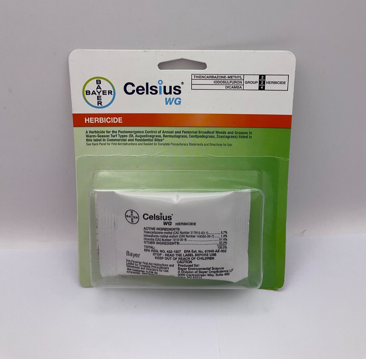 Celcius Herbicide - Single dose Easy Mix Packet- Post Emergent 0.226 oz