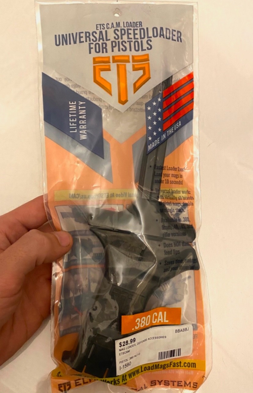 New Magazine SpeedLoader .380 ACP ETSCAM-380 Elite Tactical Systems (ETS) C.A.M.