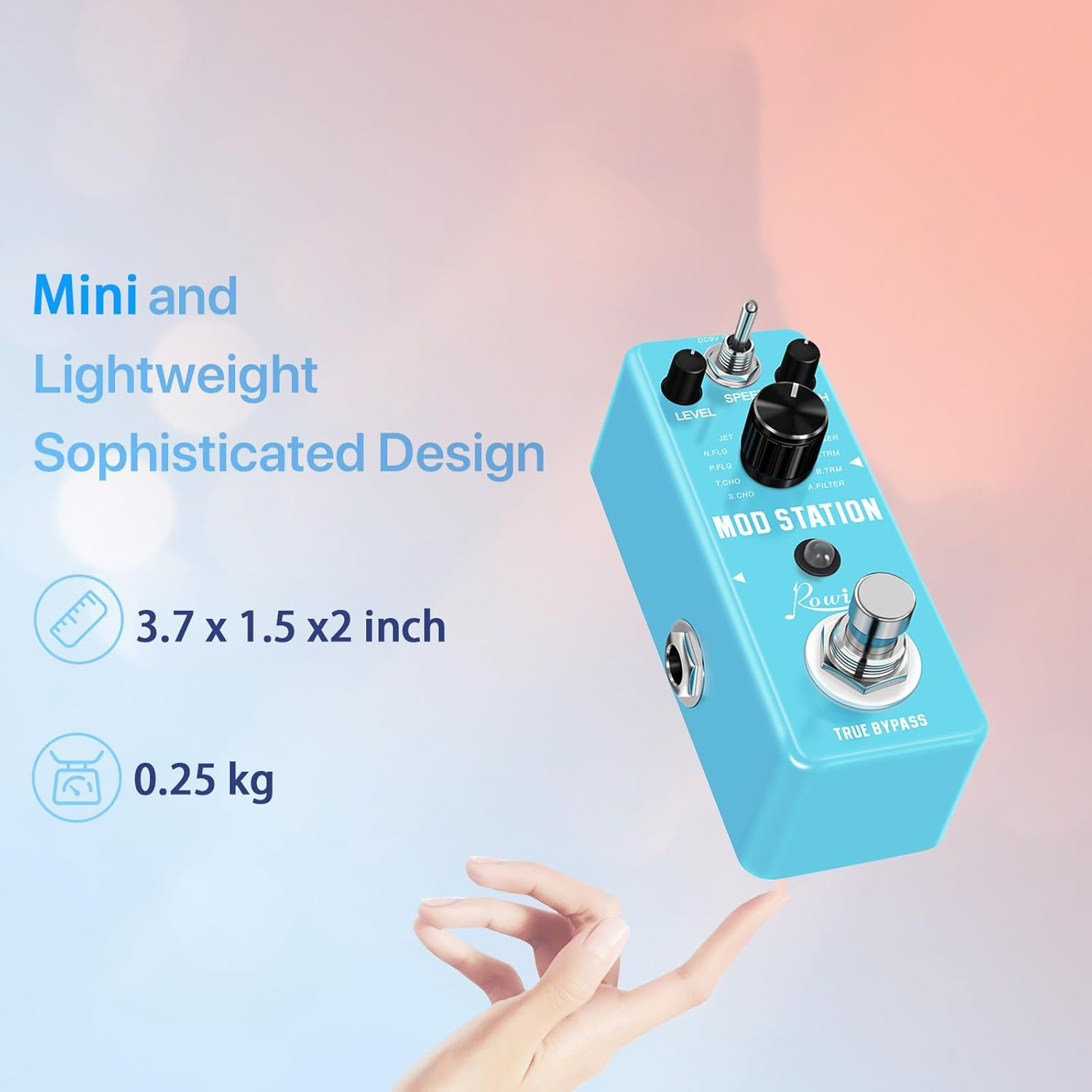 Mod Station 11 in 1 Digital Modulation Guitar Effects Pedal