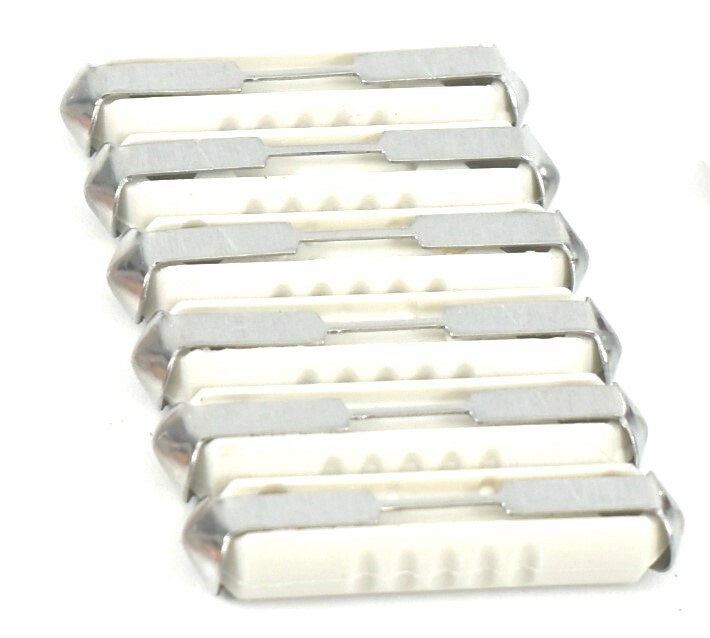 Flosser 124808 8 Amp Torpedo Fuse 6 Pcs - Audi BMW MB Porsche VW - German Made