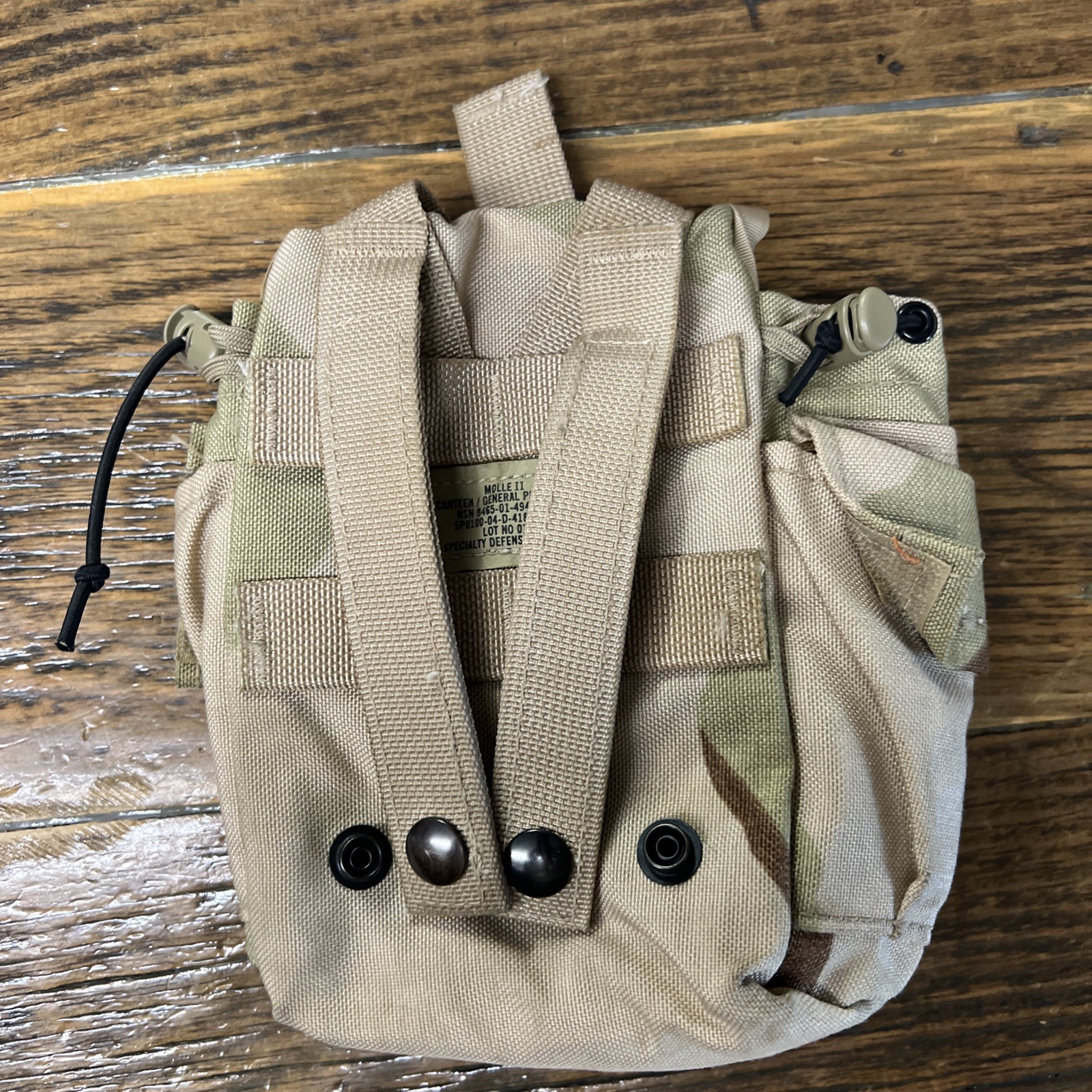 US Military Molle 1 Quart Canteen Pouch 8465-01-494-0272 Desert Camo Free Ship