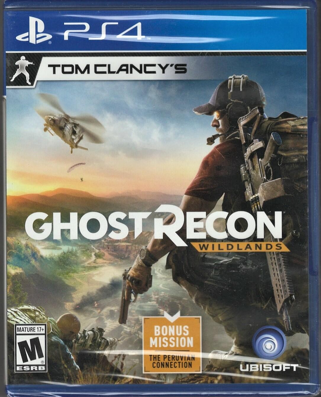 Tom Clancy''s Ghost Recon Wildlands PS4 (Brand New Factory Sealed US Version) pl