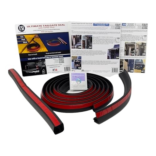 ESI Ultimate Tailgate Seal with Taper Seal Compatible with RAM with RamBox