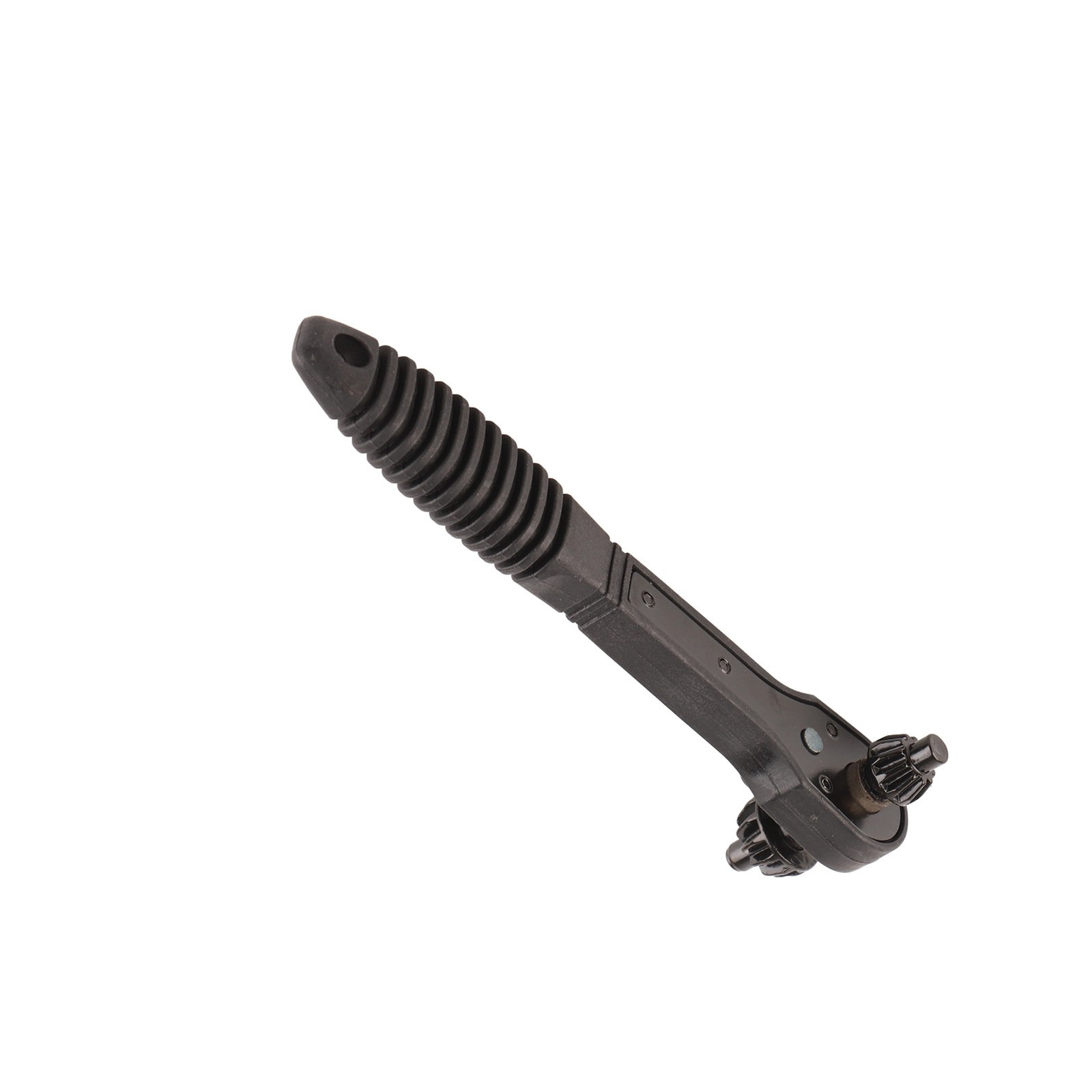 2 In 1 Ratchet Spanner Rust Resistant Anti Slip Design Professional Black Drill