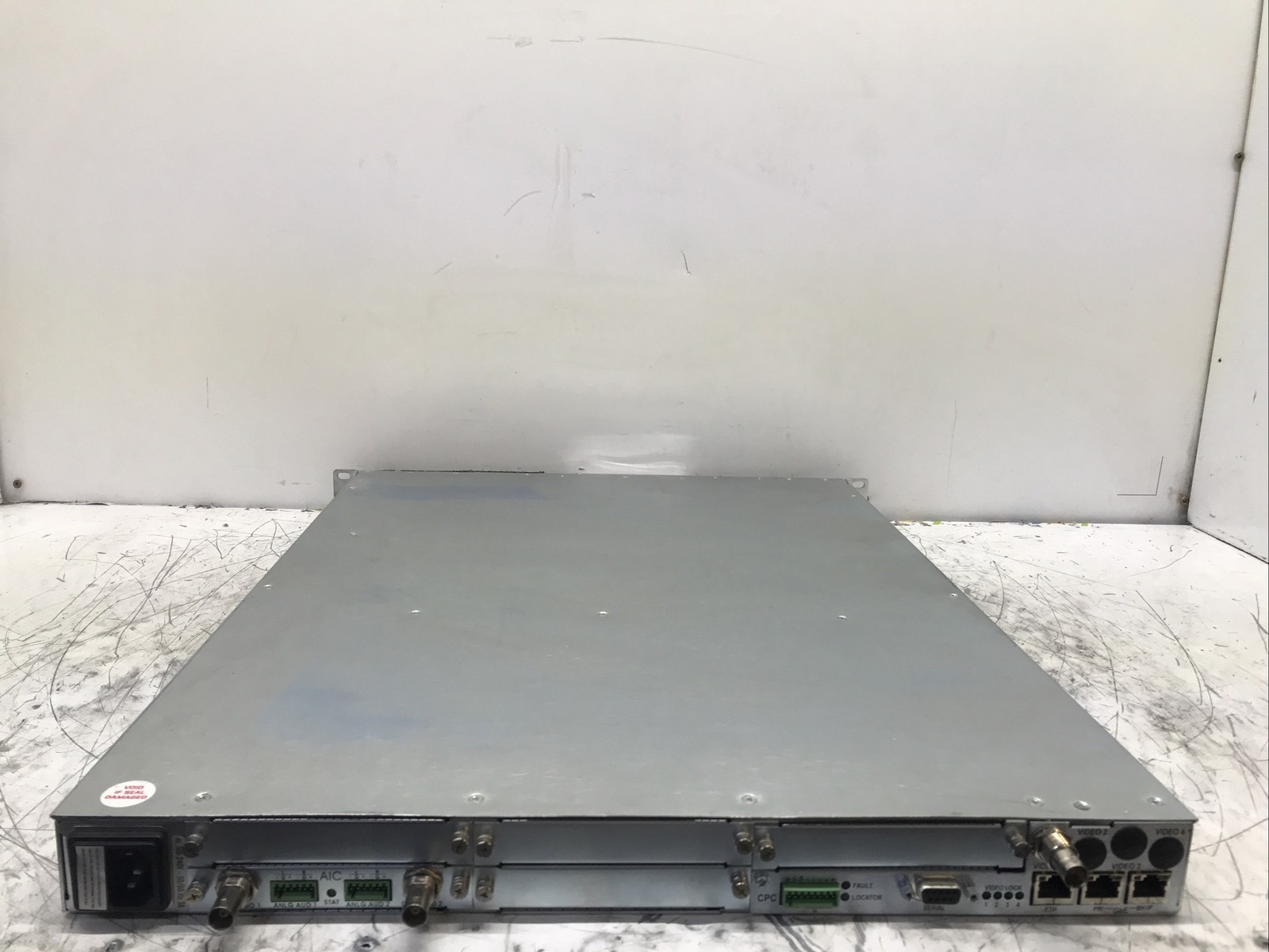Harmonic Divicom Electra 5011 Multichannel Encoder ELC-5011-L POWERS ON NO FRONT