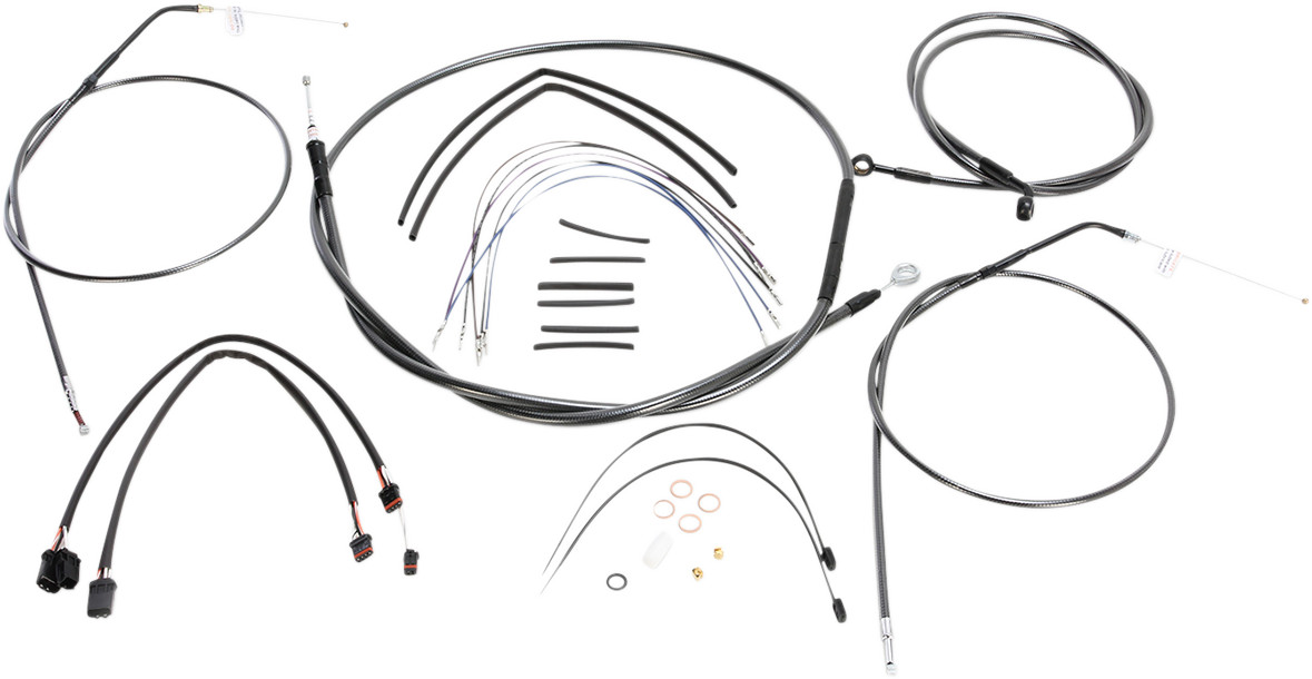 MAGNUM SHIELDING Black Pearl™ For Designer Handlebar Installation Kit - 15"-17"