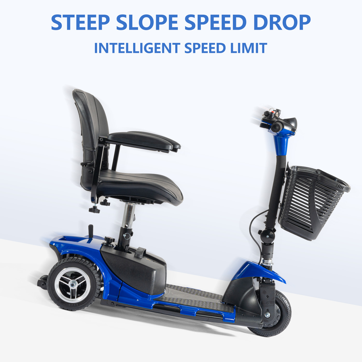 Pro 3 Wheel Mobility Scooter Electric Powered Mobile Folding Wheelchairs Device