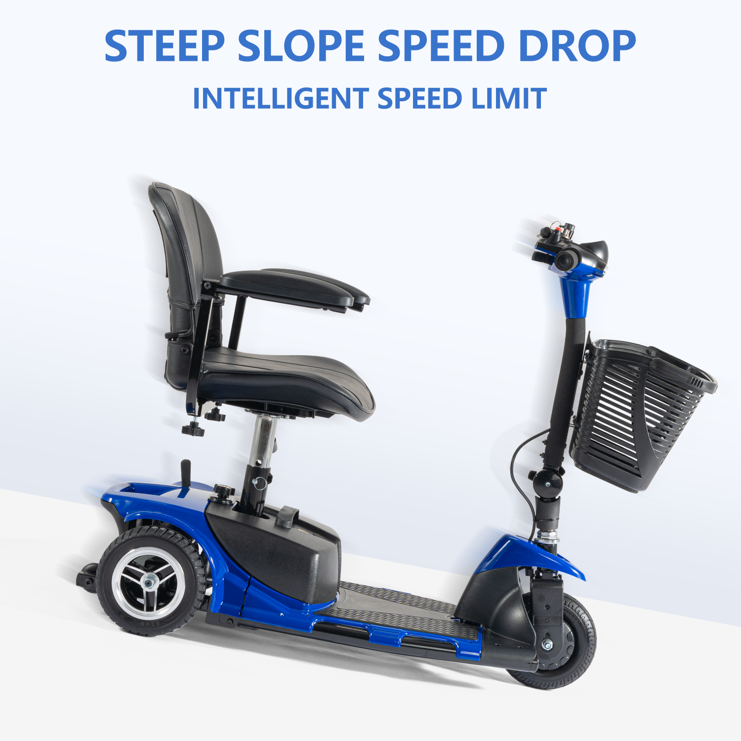 Pro 3 Wheel Mobility Scooter Electric Powered Mobile Folding Wheelchairs Device