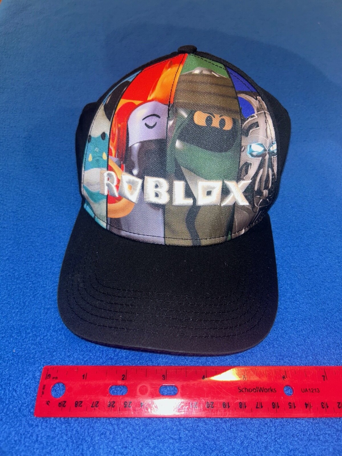 Roblox Baseball Cap Hat Youth Size Black