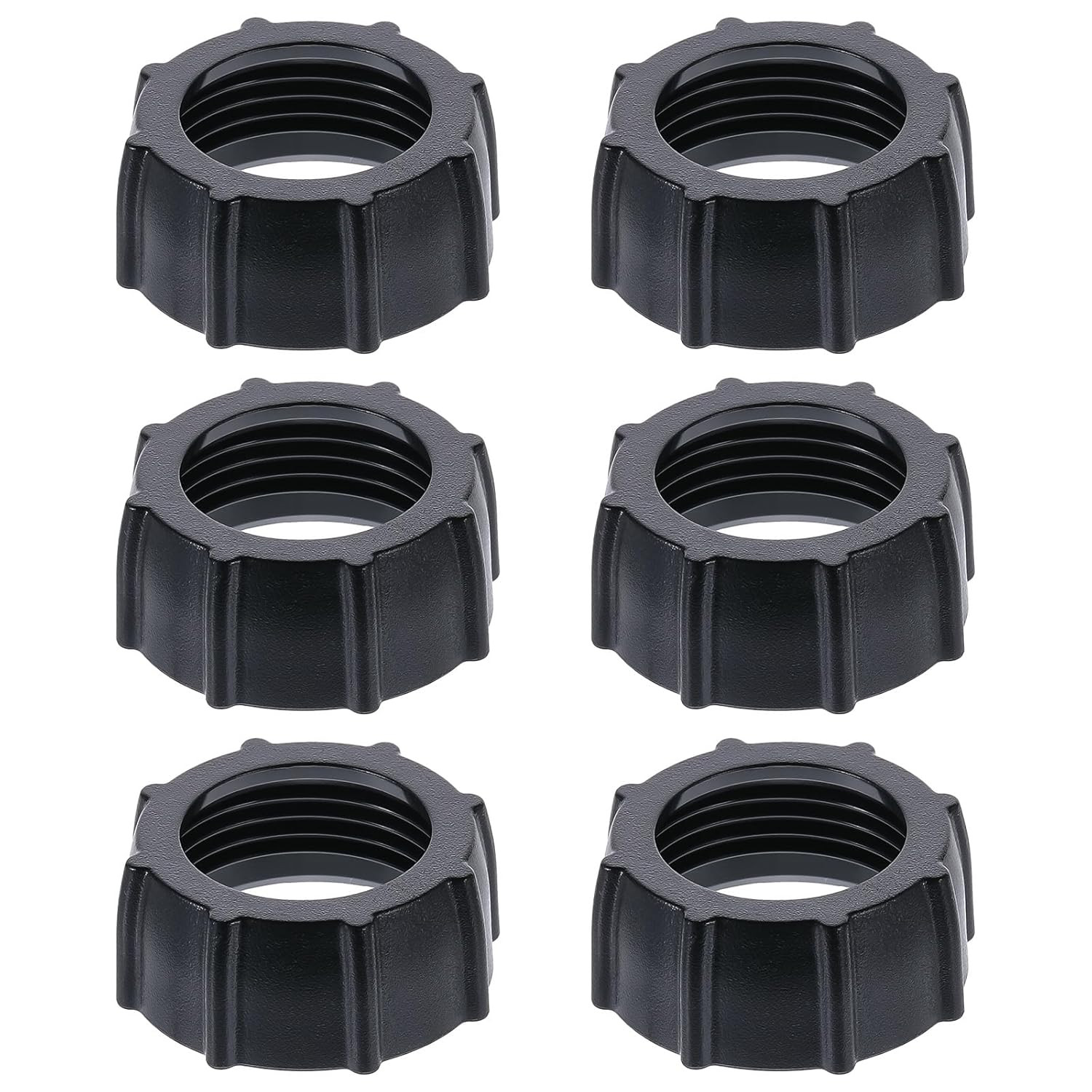 6X Car Mount Replacement Nuts Screw-On Ball Adapter for Phone Holder DVR