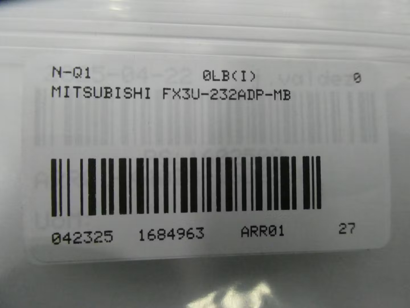 Mitsubishi FX3U-232ADP-MB Programmable Controller