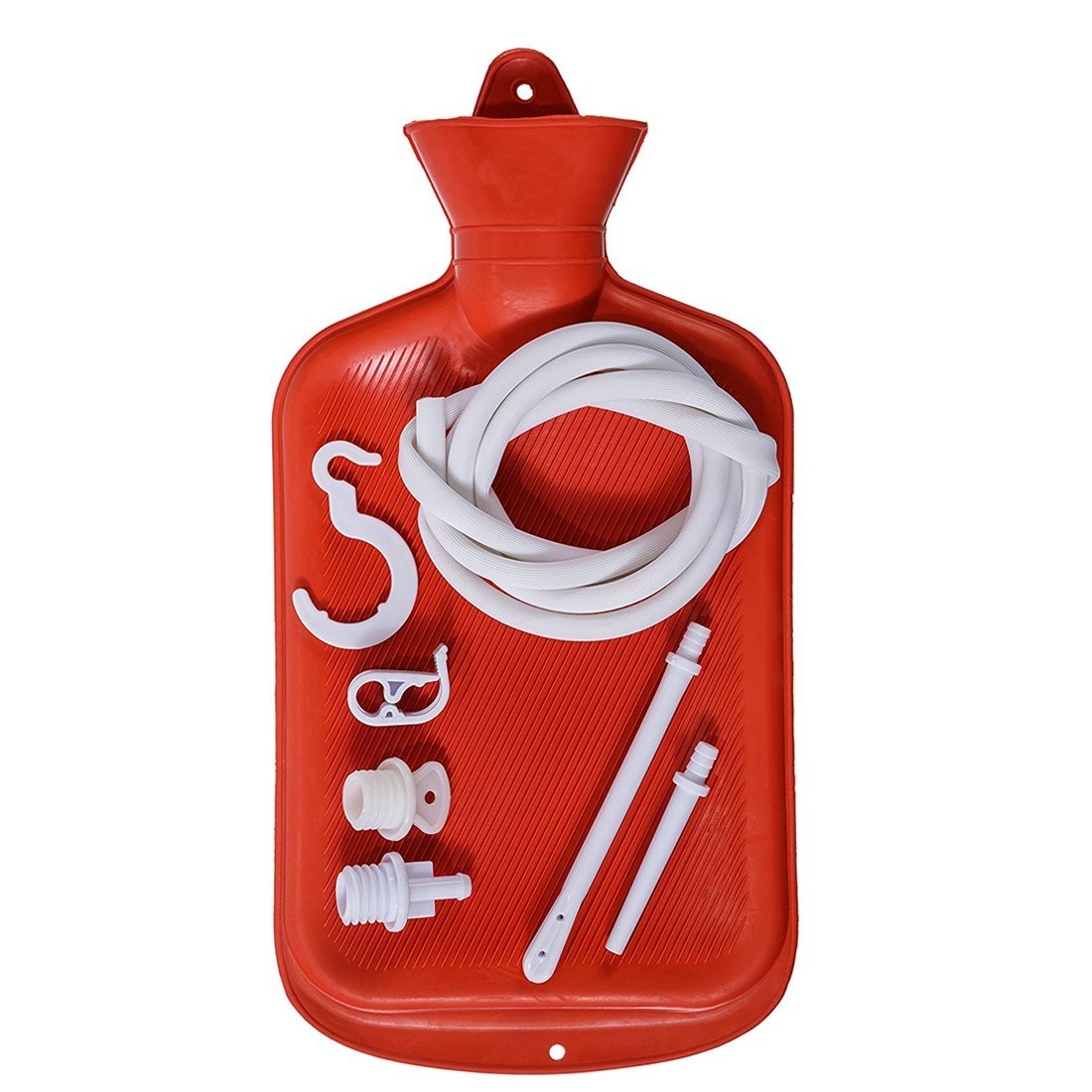 Enema Bag Anal Douche for Men Women BPA Free (2 Quart) Hot Water Bottle