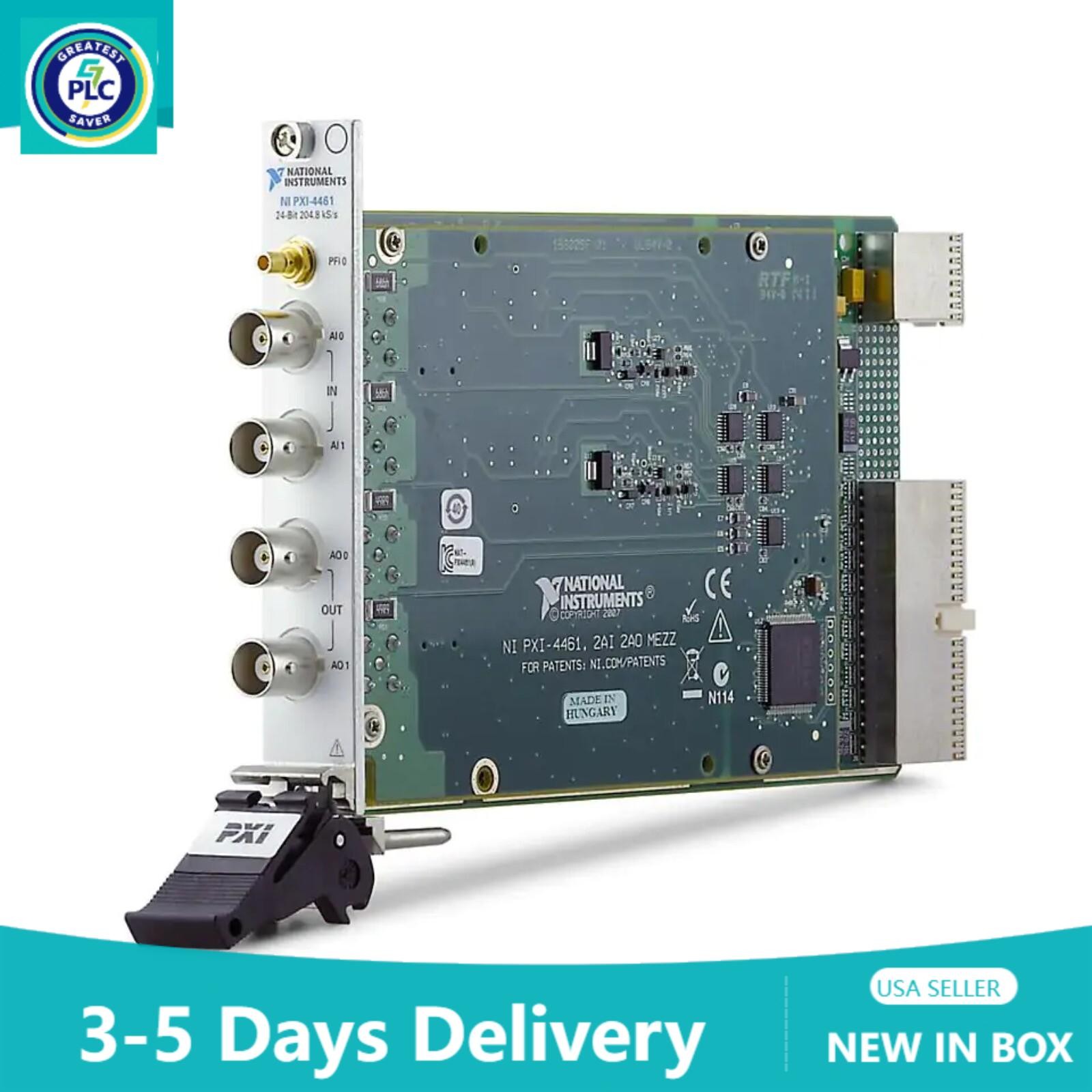 US Free TAX NEW NI PXI-4461 PXI4461 PXI Sound and Vibration.