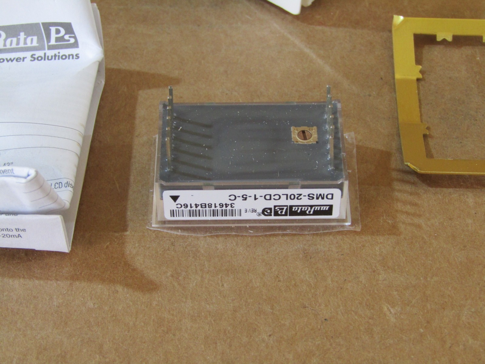 Datel Digital Panel Meter Murata DMS-20LCD-1-5-C
