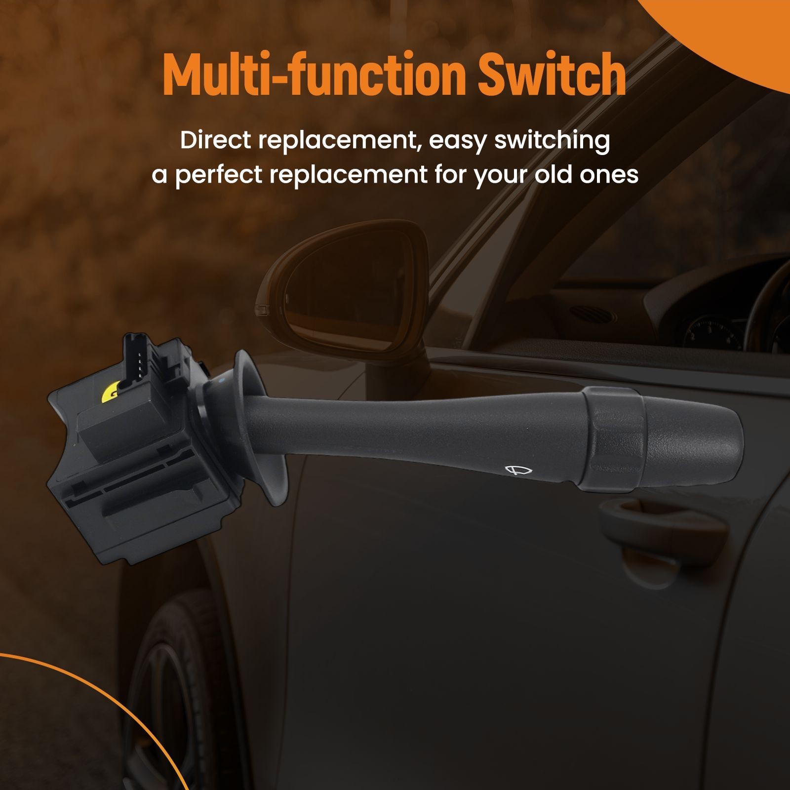 Windshield Wiper Switch Control Assembly for PONTIAC SOLSTICE 2006-2009 1S8424