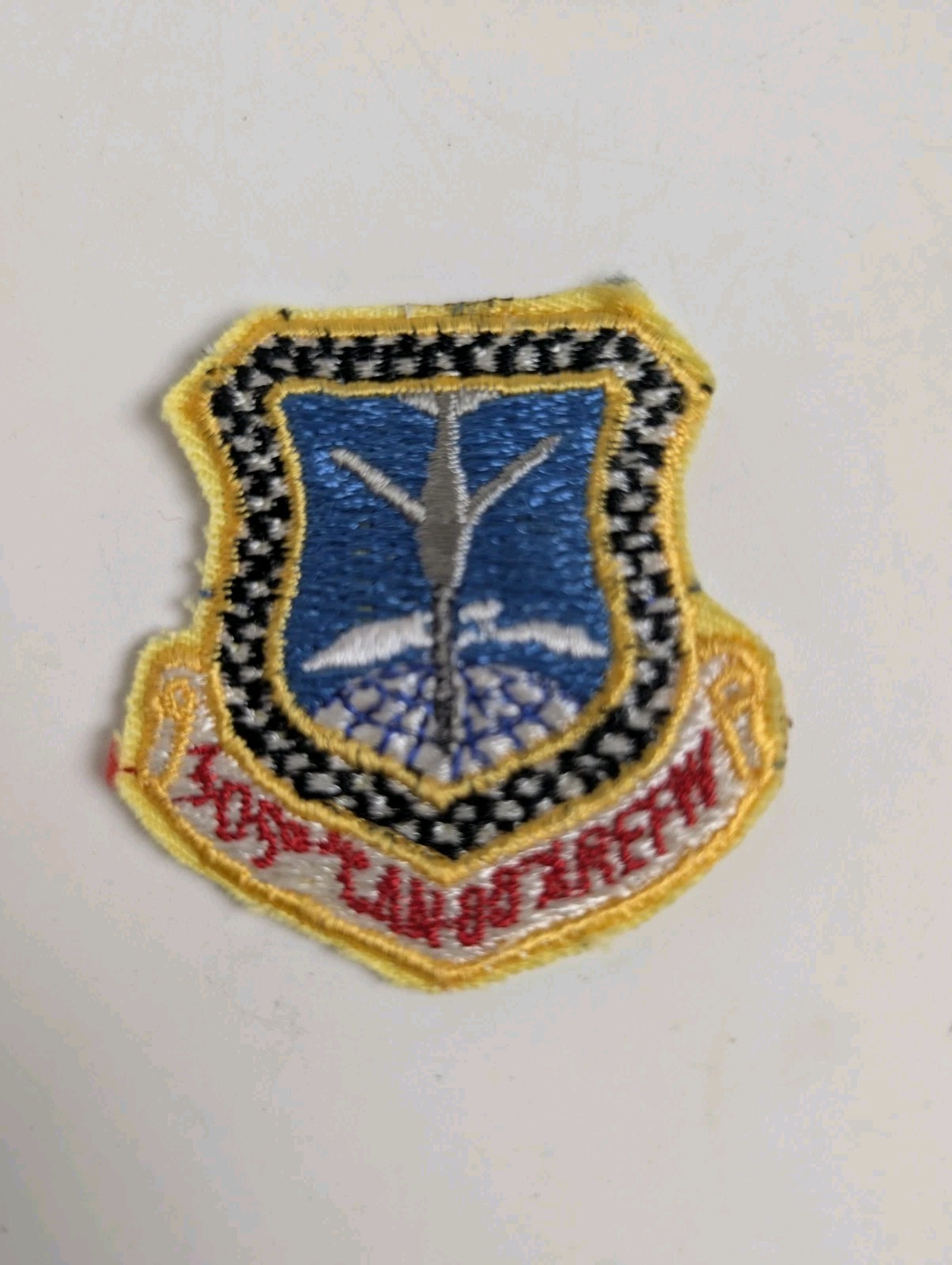 Vintage USAF All American Aircraft Globe Embroidered Military Patch