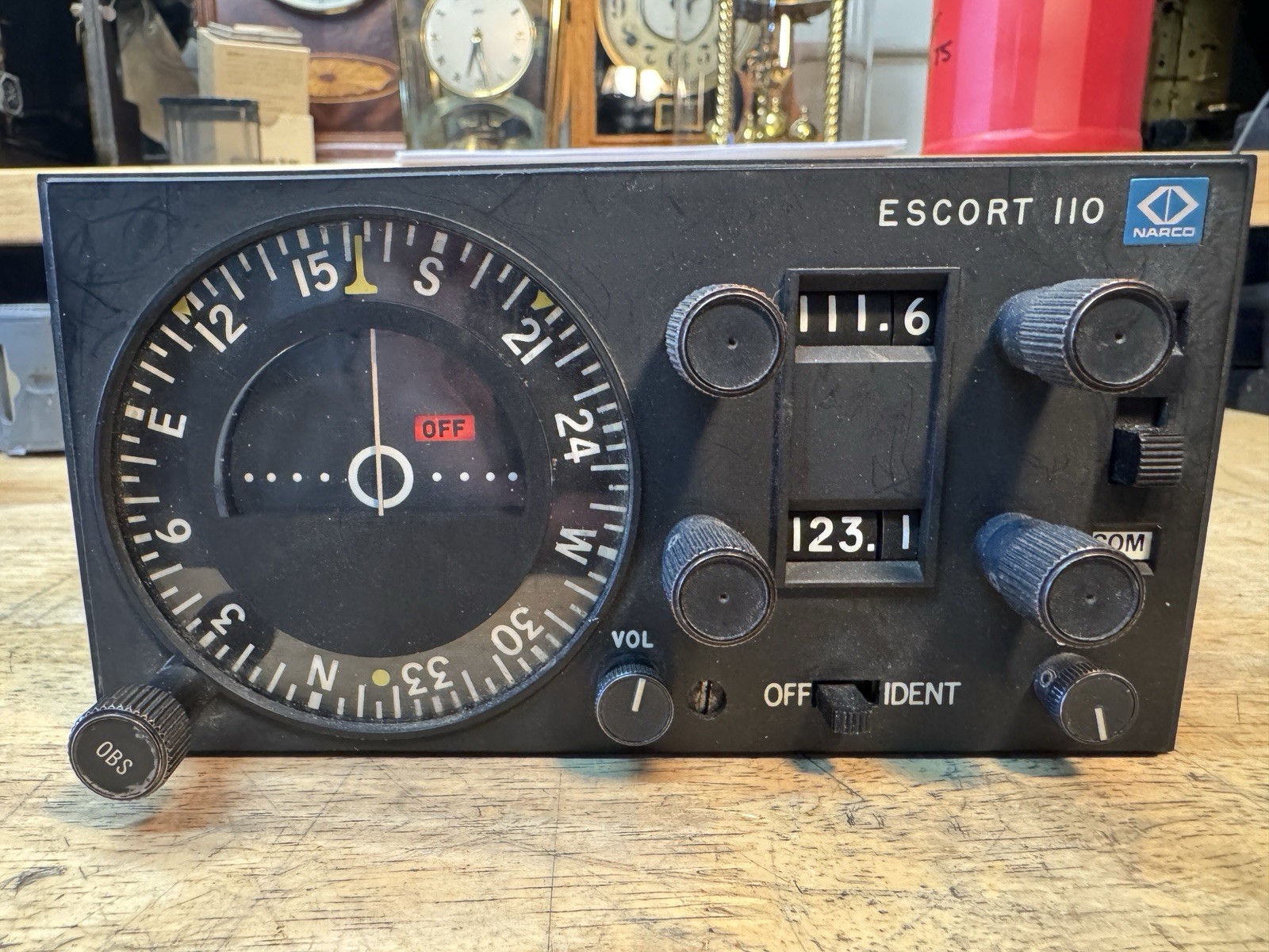 NARCO EXCORT 110 NAV/COMM 14 VOLT CORE - Untested