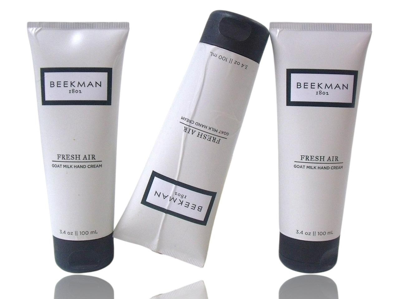 (3-Pack) Beekman 1802 "FRESH AIR" Goat Milk Hand Cream Lotion 3.4 oz. New Sealed