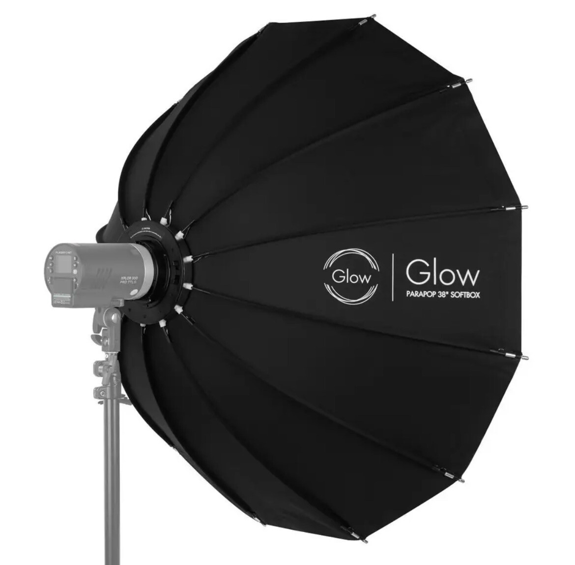 Glow ParaPop 38" OTA Portable Softbox w/OTA Adapter Set and Bowens Mount Adapter