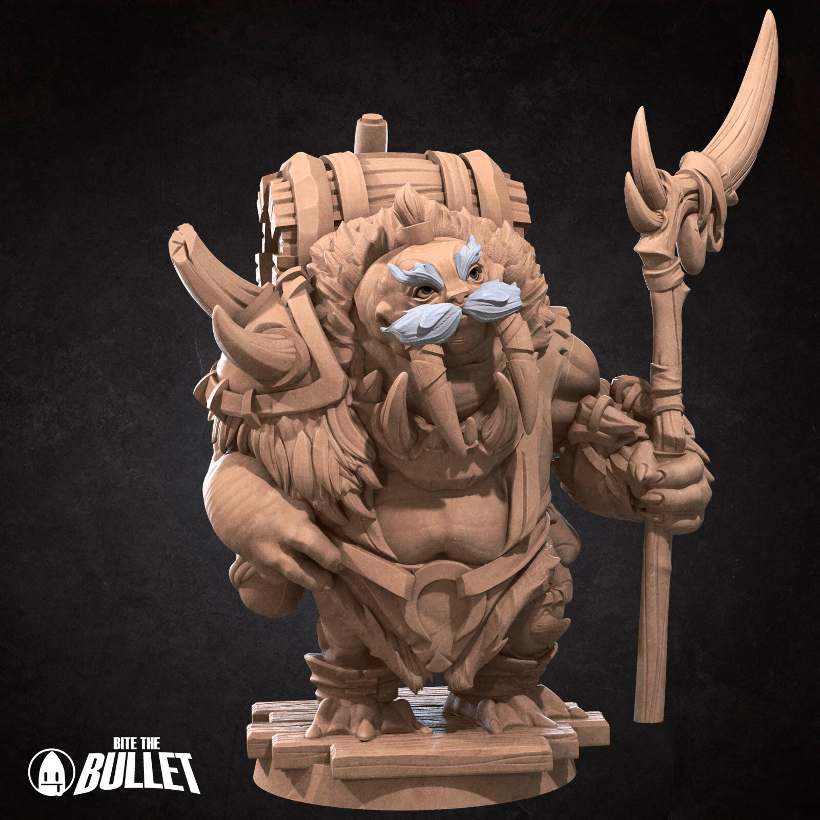 Walrus Hero - Figher / Monk - Bite the Bullet - Dungeons and Dragons