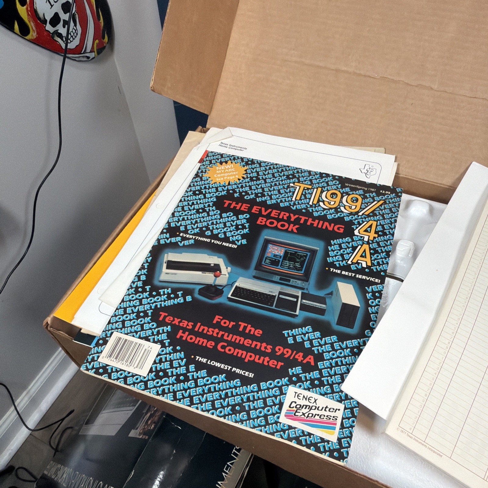 Vintage Texas Instruments TI 99/4A Home Computer System In Box Never Used