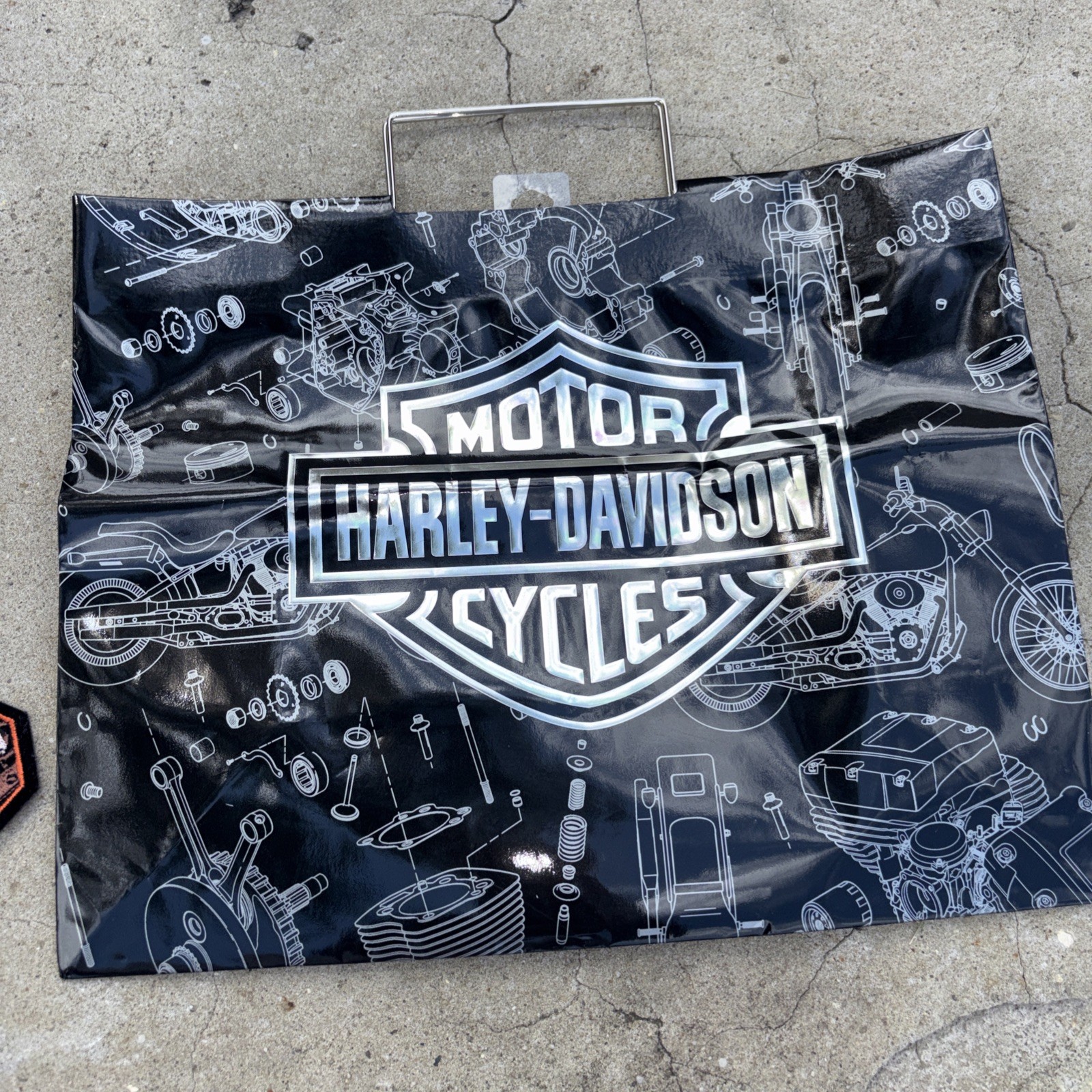 Heritage Eagle Patch ~ Harley Davidson Owners Group H.O.G.,keychain,gift Bag