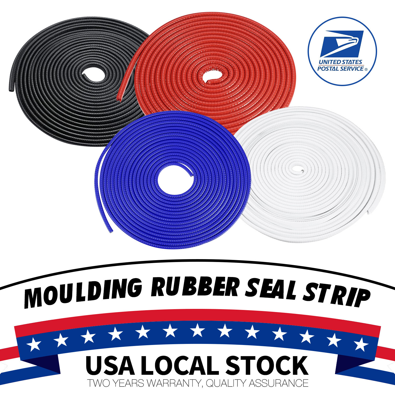 Car SUV Door Trim Edge Strip Lock Guard Moulding Rubber Seal Protector Universal