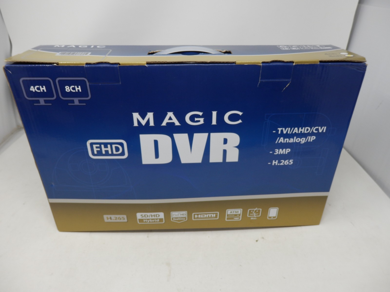 NEW Eyemax Magic DVR H.265 8 Channel Digital Video Recorder Model TVST PVT-08N5