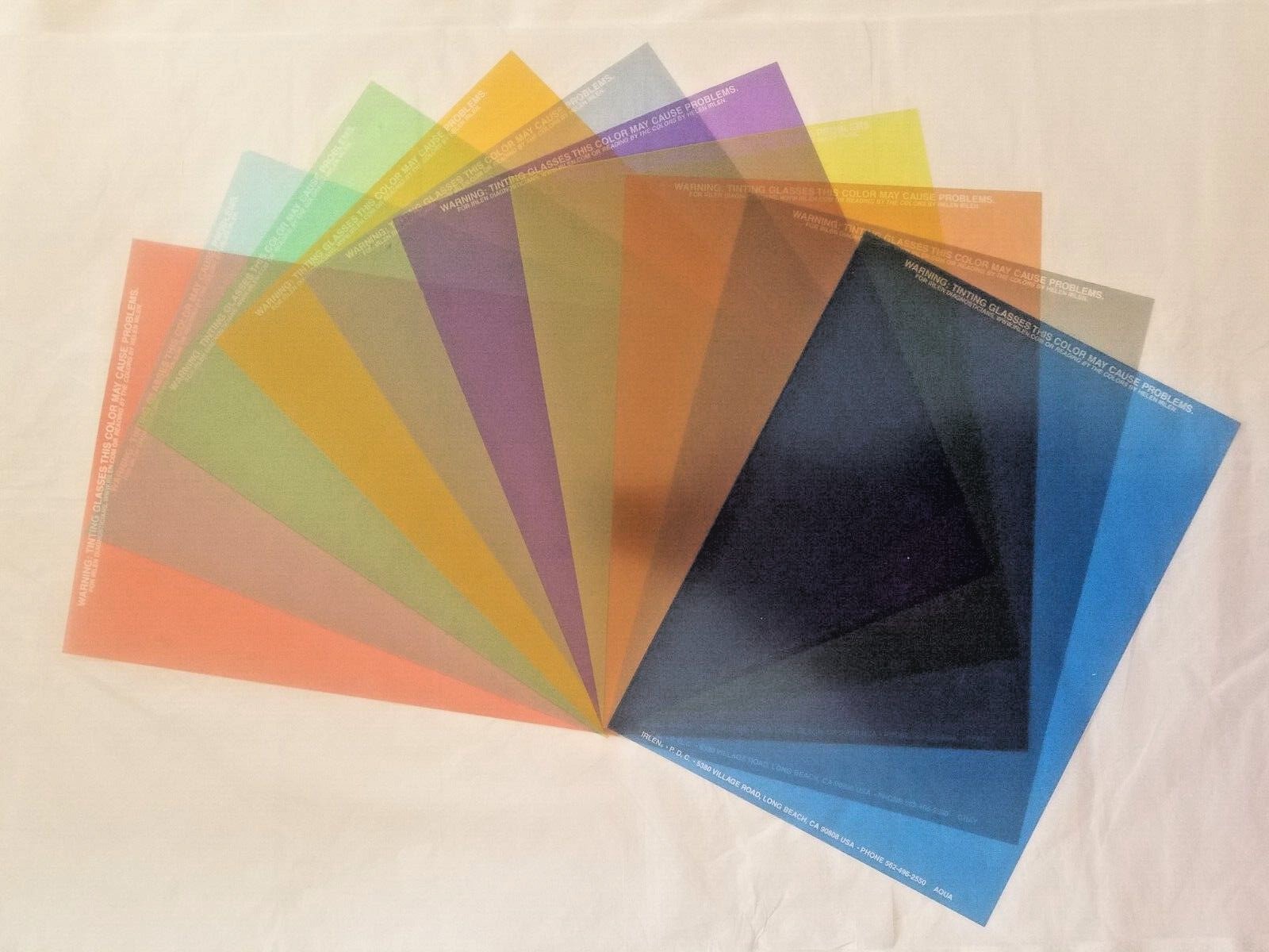 Irlen Color Overlays for Reading Dyslexia