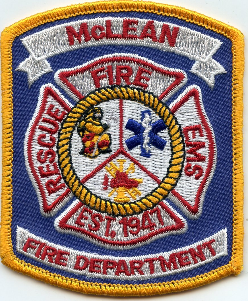 McLEAN FIRE PATCH